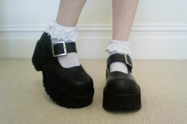 детские туфли на платформе для девочек