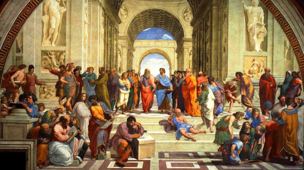 Сократ и философское собрание