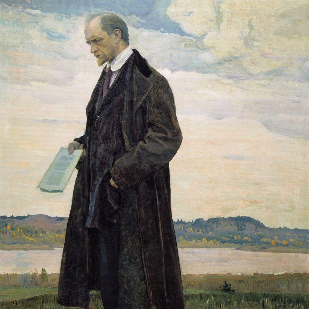портрет русского философа Ильина