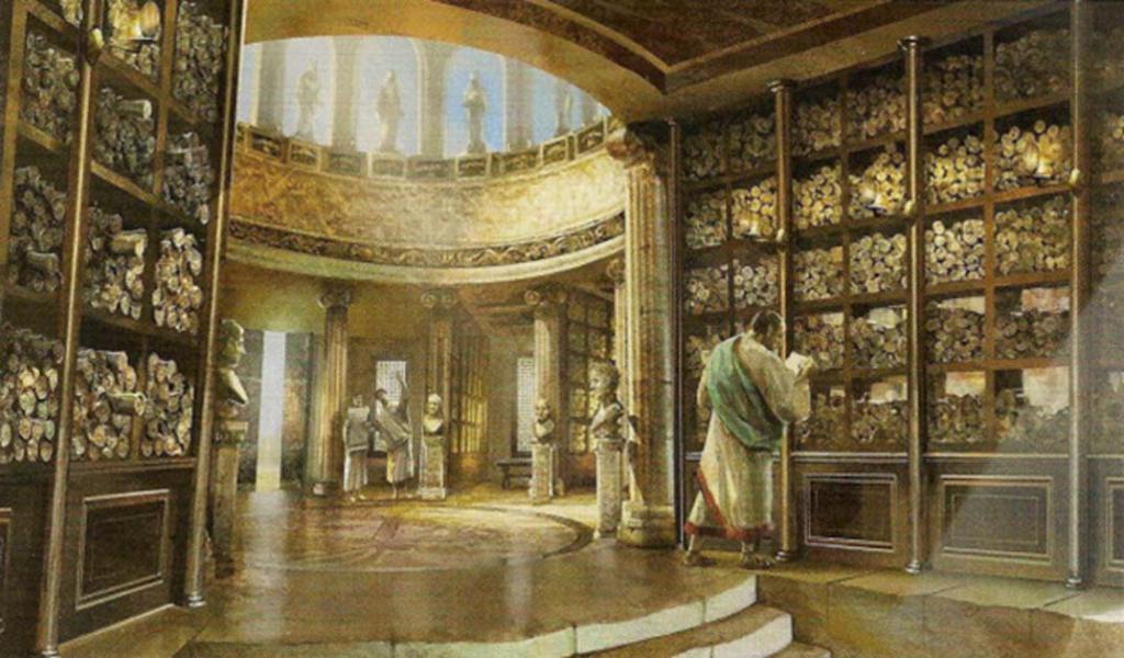 библиотека и музей в александрии египетской