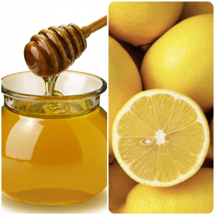 маска с медом и лимоном