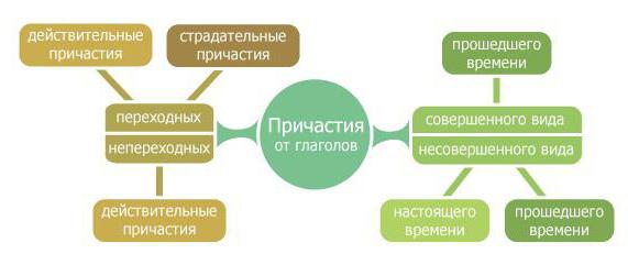 как причастие подчеркивается