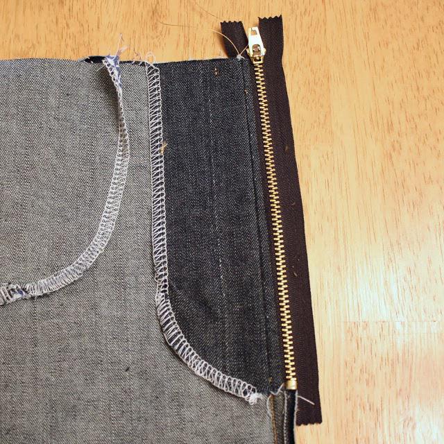 how to sew a zipper