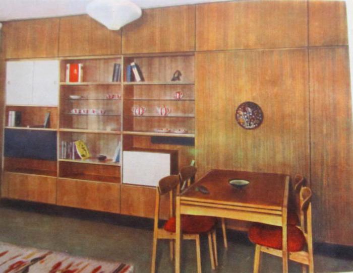 Советская мебель на кухне