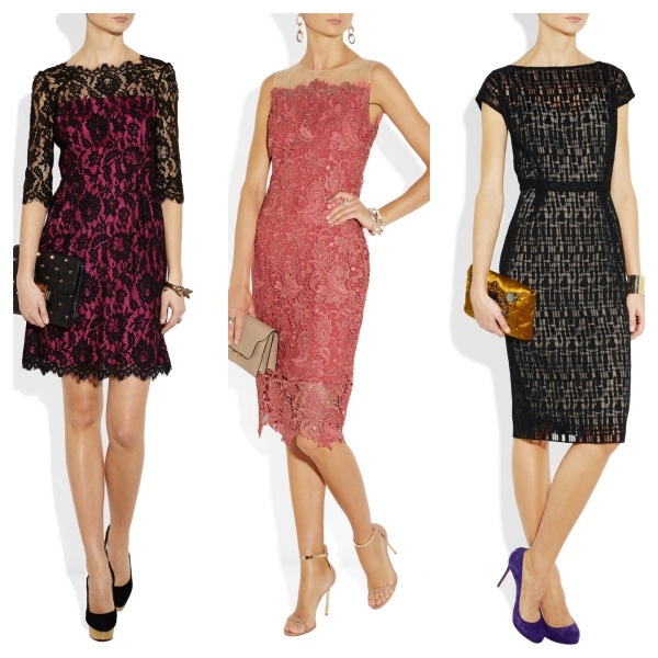 Lace dresses