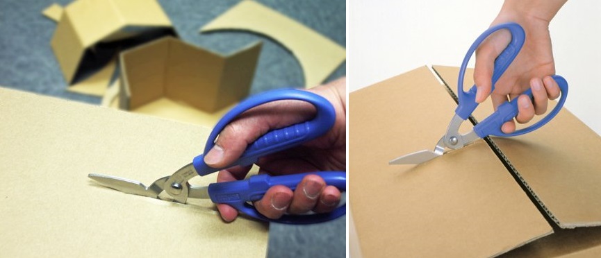 Cardboard scissors