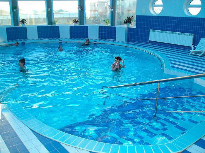 санатории Крыма с бассейном с морской водой