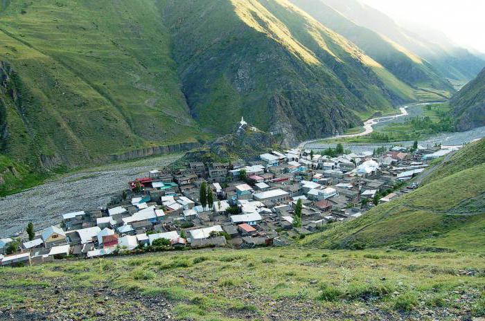 Село Хнов Ахтынский район