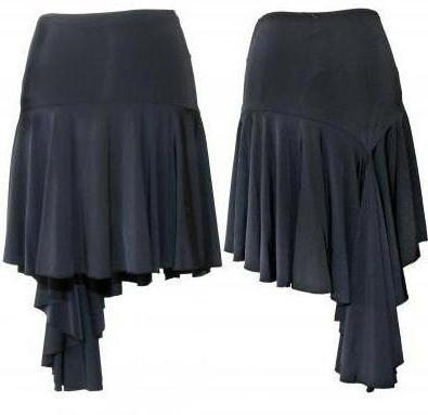 skirt with folds