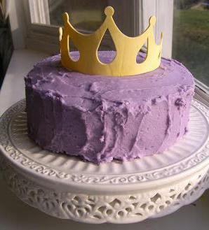 торт с короной