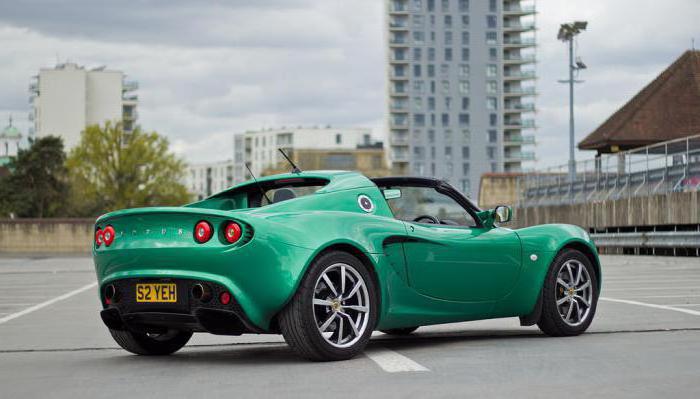 технические характеристики lotus elise