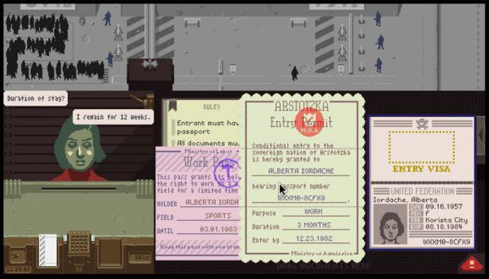 Прототипы стран в papers please