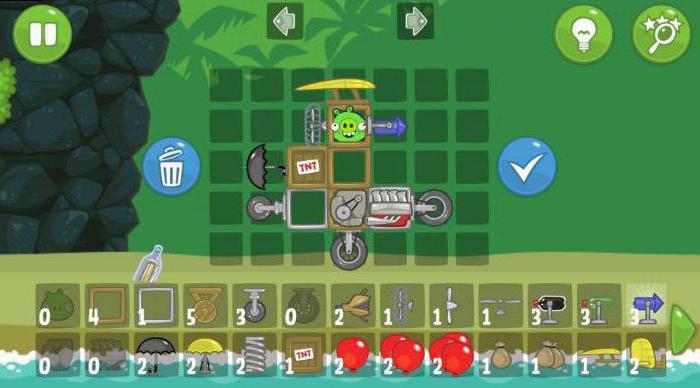 bad piggies прохождение