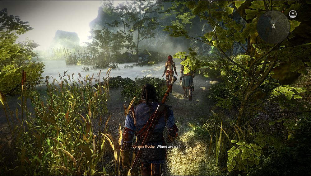 Where to find Malena in the game "The Witcher 2"