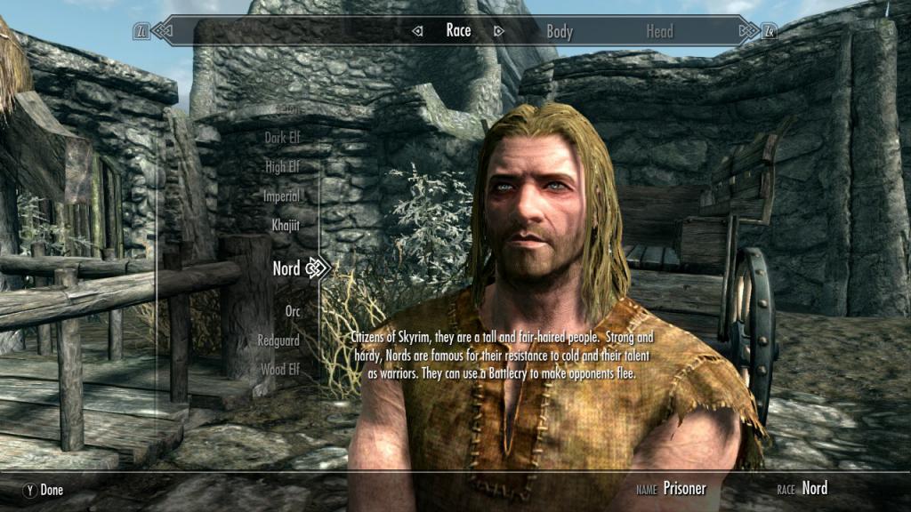 What race to choose in Skyrim