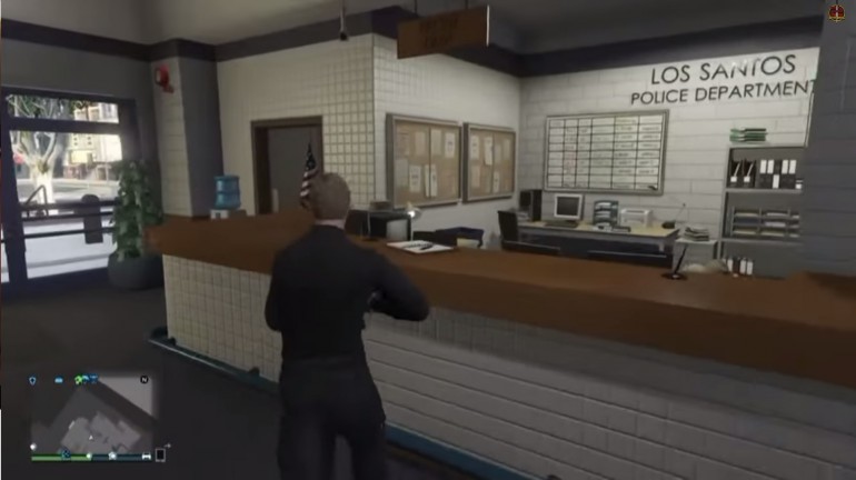 where is the police station in gta 5