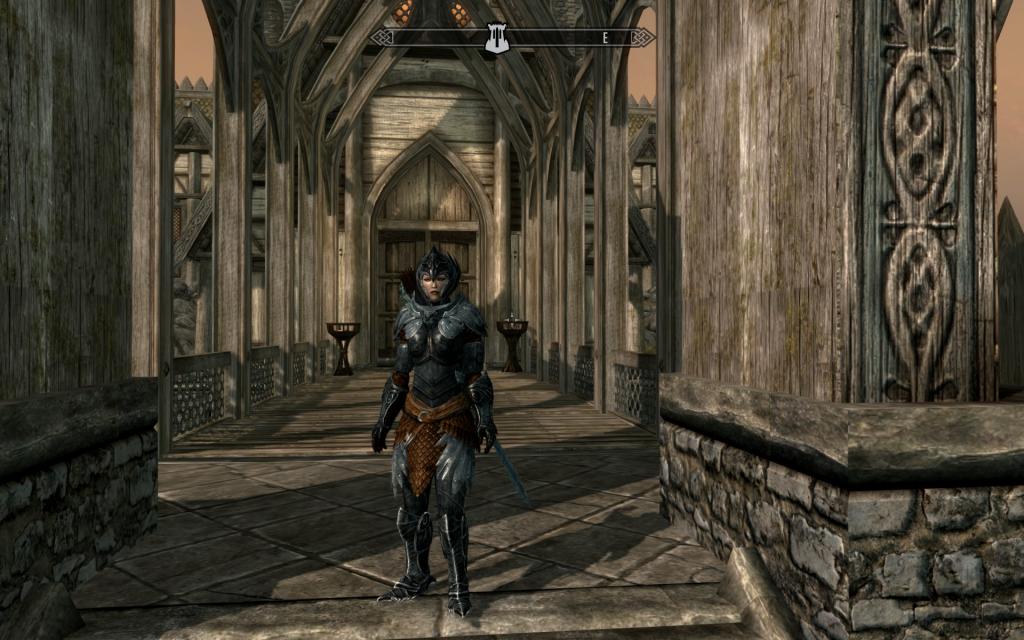 "Skyrim" mod for armor of blades