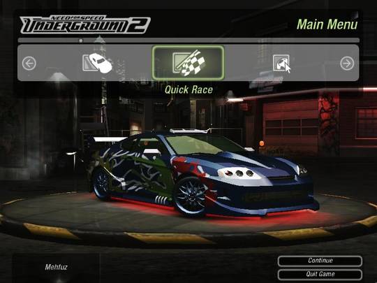 NFS Underground 2 прохождение