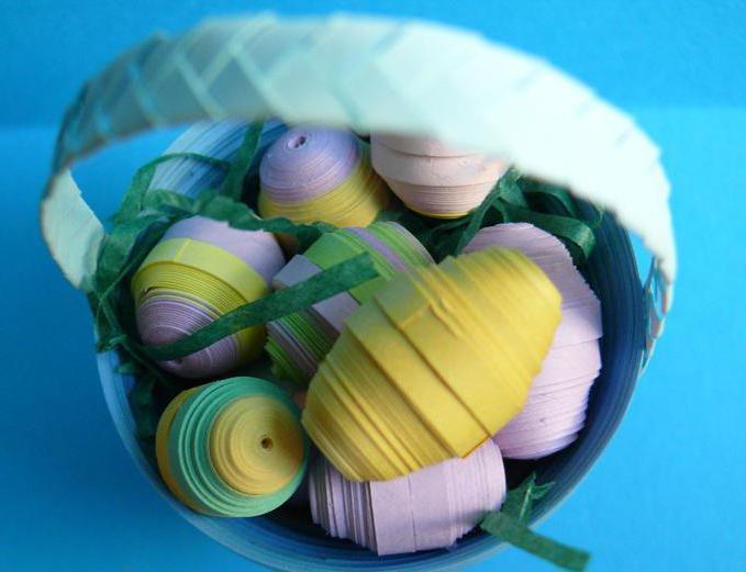 DIY quilling Easter egg