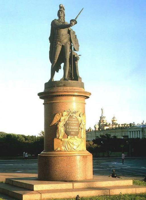 козловский михаил иванович памятник суворову