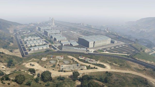 where is the military base in gta 5