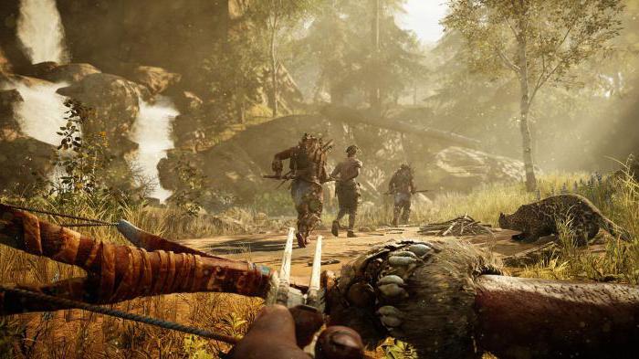 Far cry primal как убрать оружие