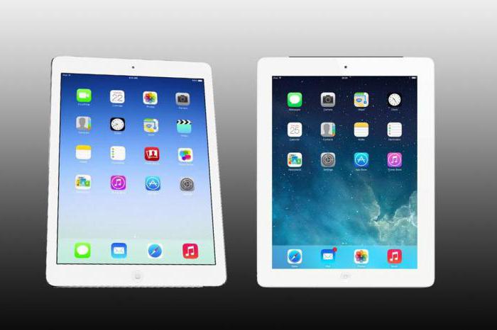 apple ipad air 2 сравнение