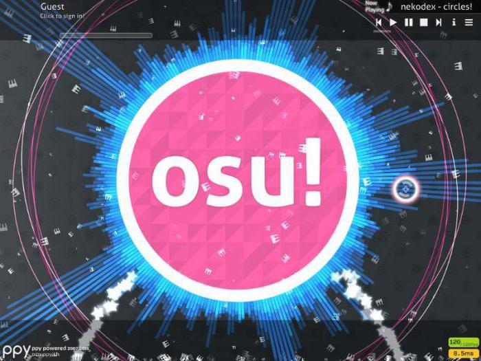 Можно ли играть в osu мышкой