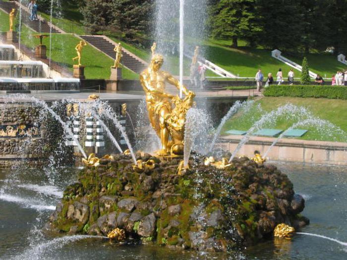 фонтаны санкт петербурга