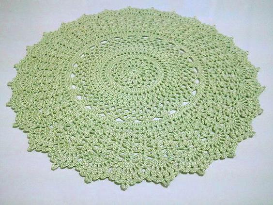 crocheted napkins