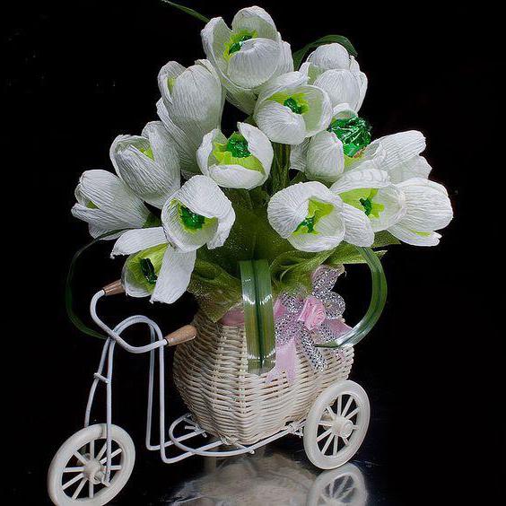 sample design of a bouquet of sweets