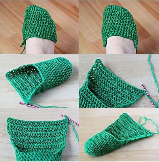 men's crochet pattern socks