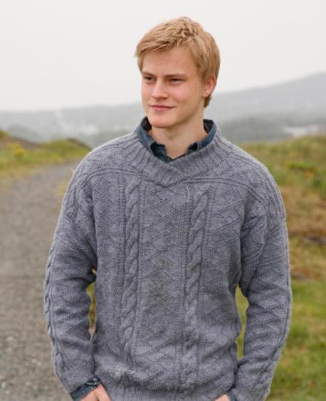 knitting patterns for men's jumpers