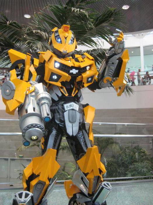 Bumblebee Transformer Costume