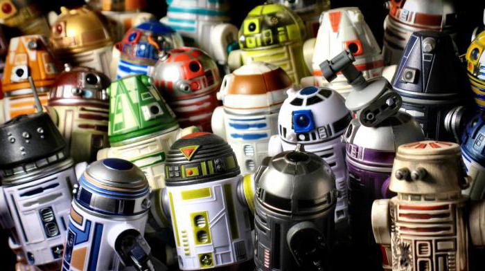 Cartoon Star Wars Droids