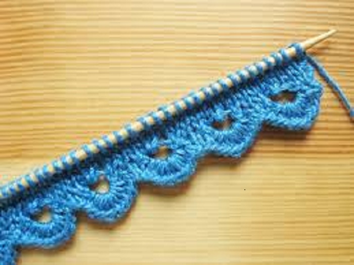 knitting needles and crochet