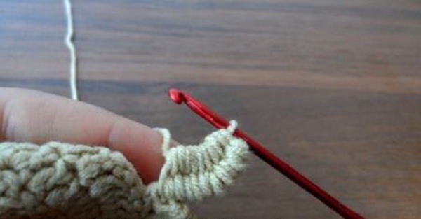 we knit festoon 2 - 9 steps