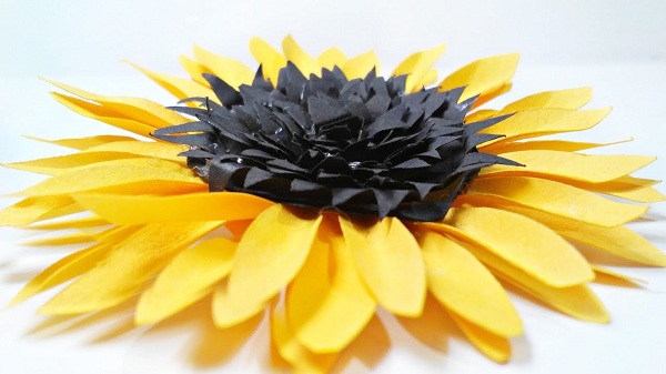 paper sunflower