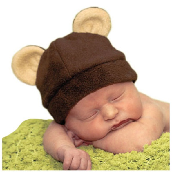 шапочка - мишка для малыша