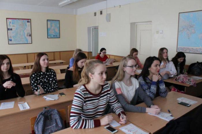 Tula State Pedagogical University faculties