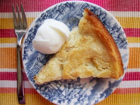 delicious cottage cheese casserole with semolina