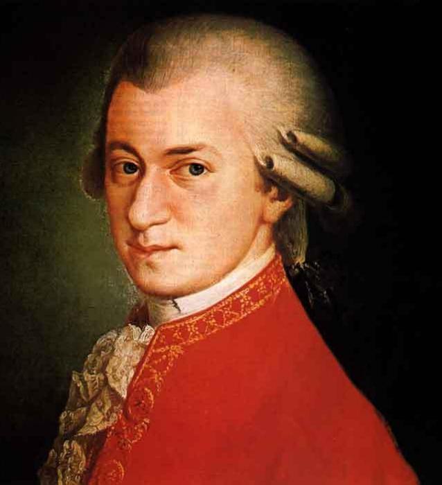 Классицизм композиторы. Christian names of Mozart.