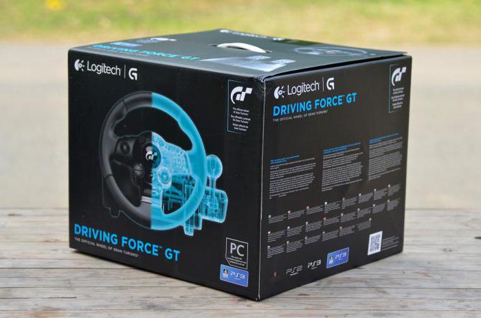 игровой руль logitech driving force gt