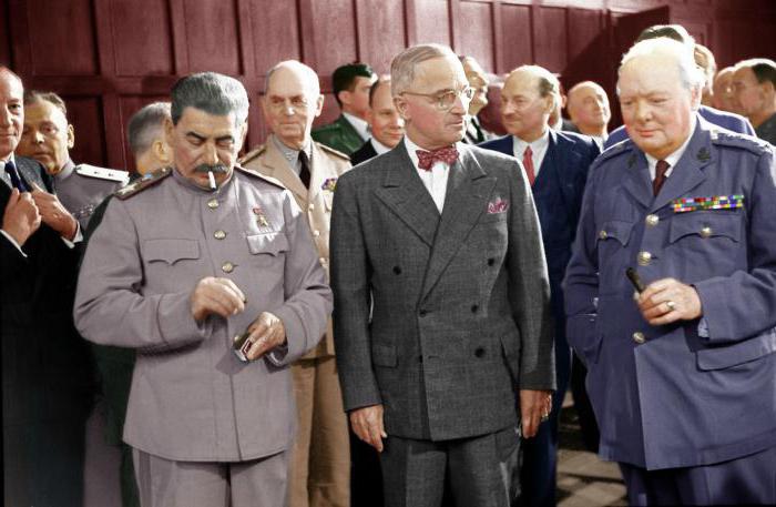 потсдамская конференция 1945 года