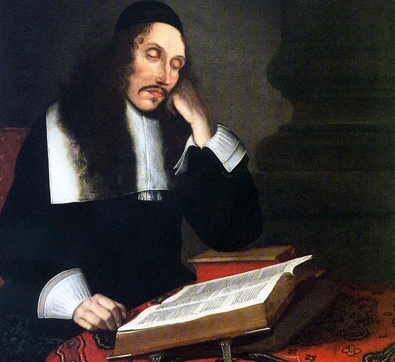 Портрет Спинозы Франца Вульфхагена, 1664 г.