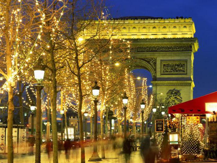 Christmas holiday in France