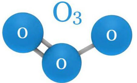  молекула озона 