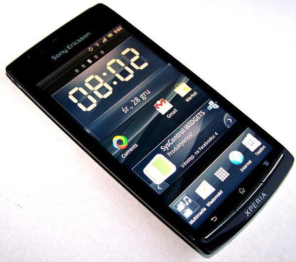 sony ericsson lt18i прошивка