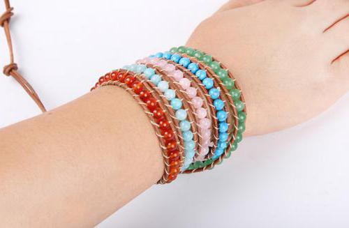 do-it-yourself bracelets made of stones