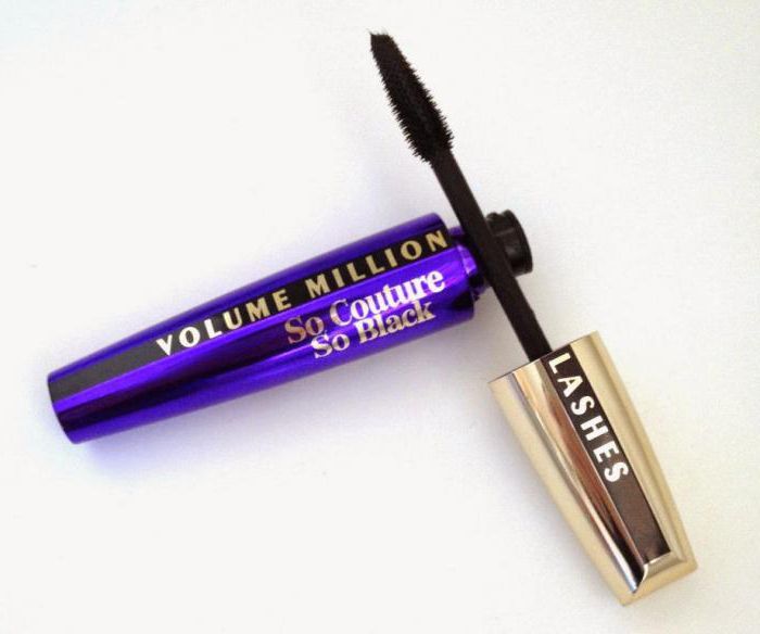 тушь лореаль volume million lashes so couture so black отзывы